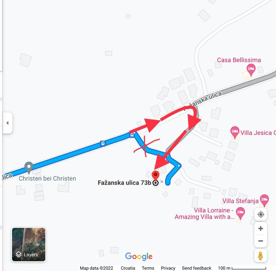 Villa Queen Jelena Galižana Εξωτερικό φωτογραφία